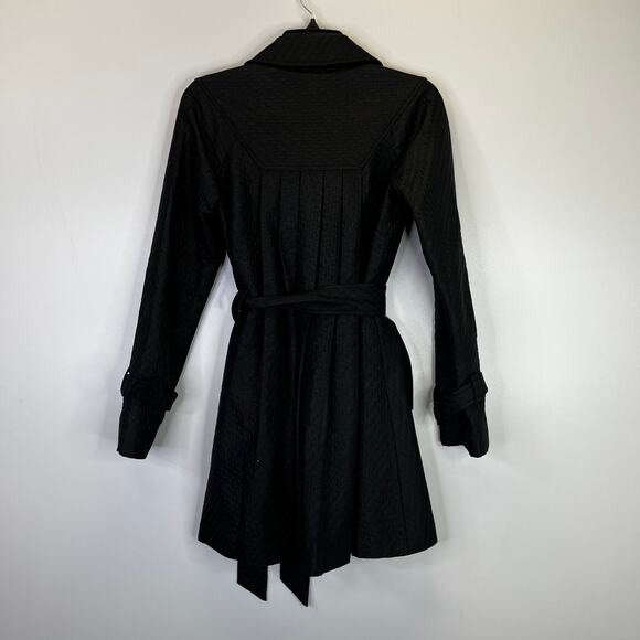 Etcetera Belted Rear Pleat Trench coat black - 0 - Picture 7 of 10